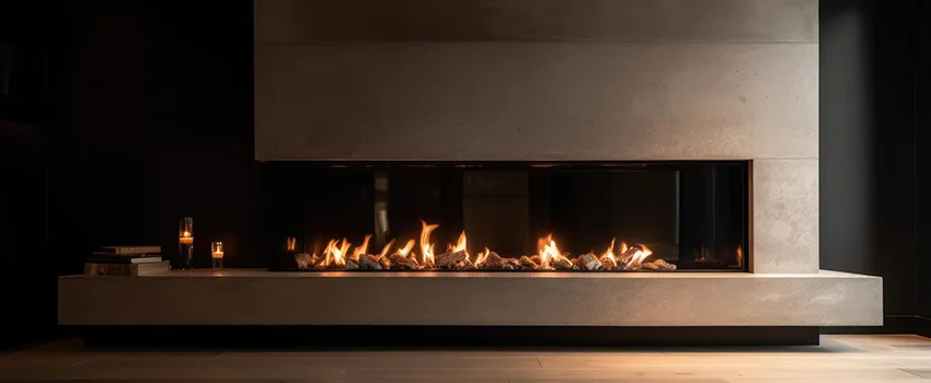 Gas Fireplace Ember Bed Design Services in Lake Elsinore, California