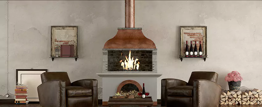 Thelin Hearth Products Providence Pellet Insert Fireplace Installation in Lake Elsinore, CA