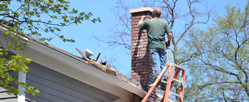 Vinyl and PVC Chimney Flashing Installation in Lake Elsinore, CA