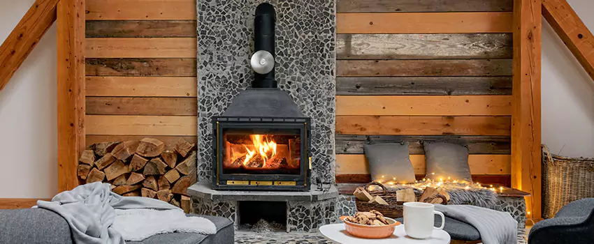 Thelin Hearth Products Direct Vent Gas Stove Fireplace Inspection in Lake Elsinore, California